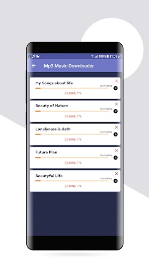 Mp3 Music Downloader - Unlimit Screenshot 2