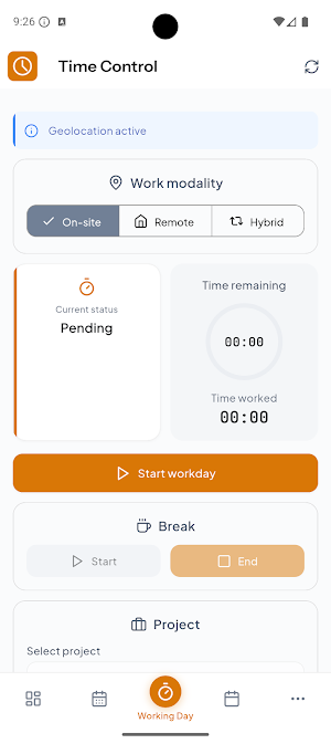 Power Time Screenshot 2