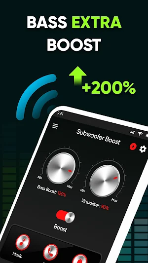 Subwoofer bass booster amplify Screenshot 1