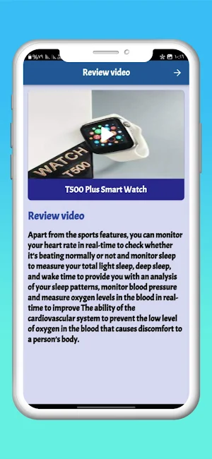 T500 plus smartwatch Guide Screenshot 3