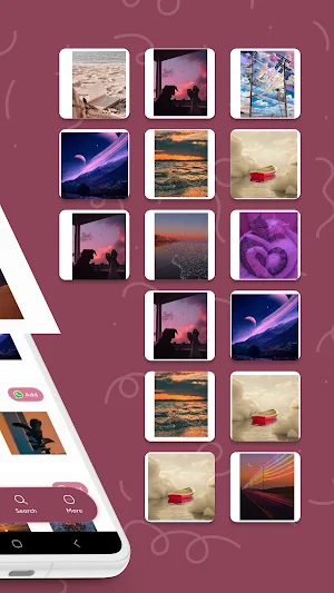 Aesthetic Stickers Screenshot 2