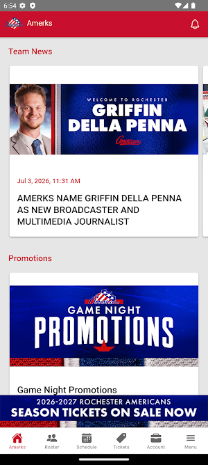 Rochester Americans Screenshot 1