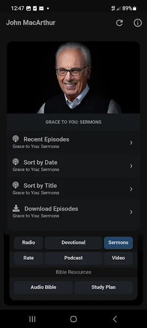 John MacArthur's Sermons Screenshot 3