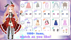 Shining Anime Star: dress up Screenshot 1