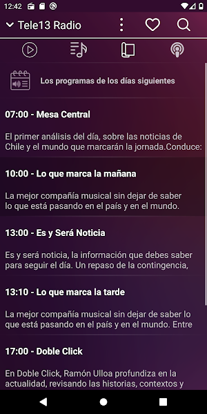 My Radio Online - Chile Screenshot 3