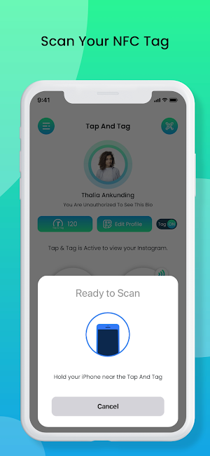 Tap and Tag - Digital Biz Card Screenshot 3
