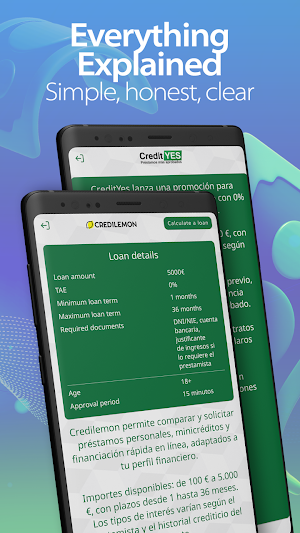Loan Express - FinanzasYa Screenshot 1