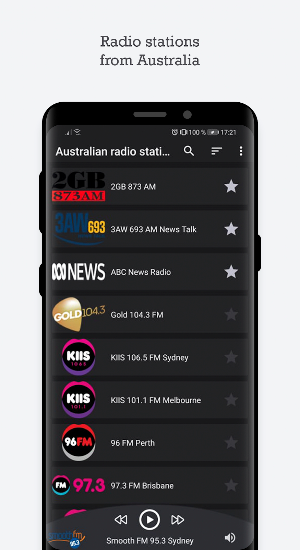 Australian radio stations Screenshot 0