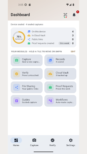 StateNull — Verifiable Records Screenshot 0