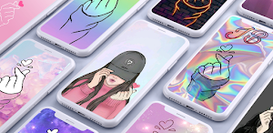 Finger Heart Wallpapers Screenshot 0