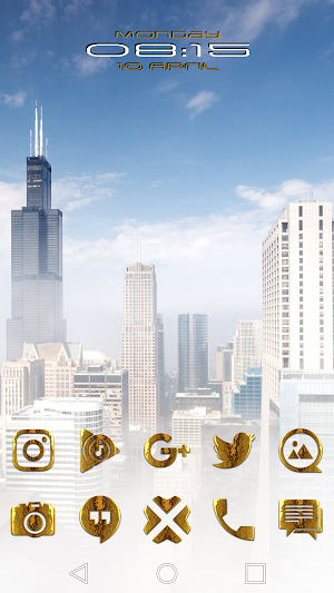 Raid Gold Naked Icon Pack Screenshot 1