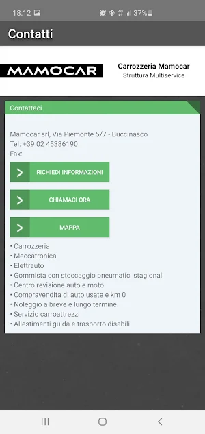 Carrozzeria Mamocar Screenshot 2