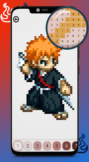 Bleach Color By Number Screenshot 1