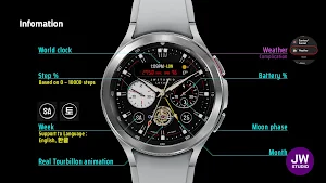 JW067 jwstudio watchface Screenshot 1