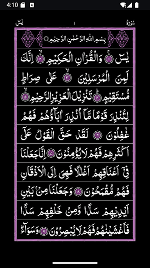 Surah Yaseen Audio offline MP3 Screenshot 3