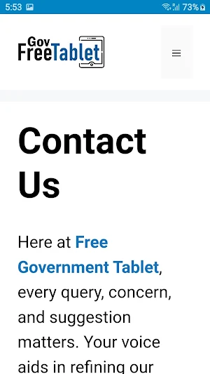 Freee Government Tablet Screenshot 3