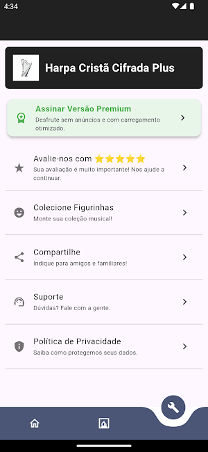 Harpa Cristã Cifrada Plus Screenshot 2
