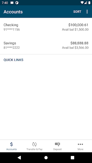 Eddy Federal Credit Union Screenshot 2