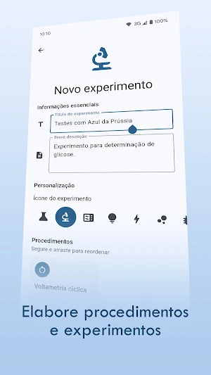 Potenciostato LabSensE Screenshot 2