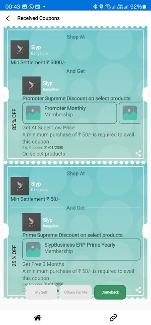 SlypBusiness Screenshot 2