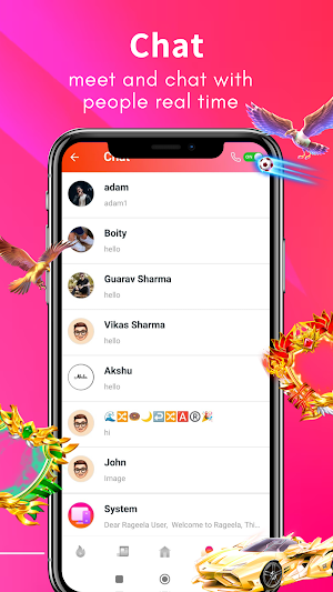 Rageela: Your Live Community Screenshot 0