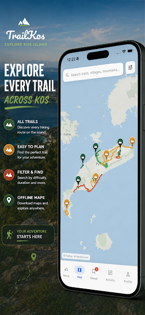 TrailKos: Hike Kos Island Screenshot 2
