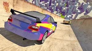 Mega Ramp Car Stunts Screenshot 0