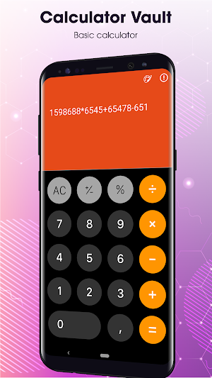 Hide photos and videos - Calculator vault Screenshot 3
