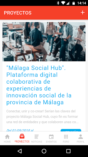 La Noria Social Hub Screenshot 2