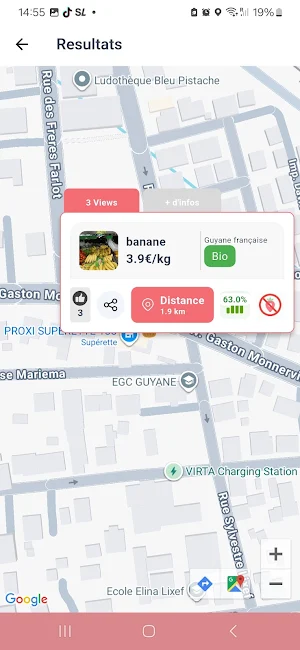 Signyalé : prix des courses Screenshot 3