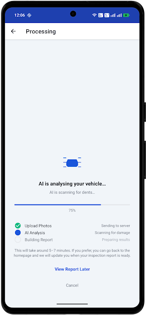 Inspecto: Car Damage Scanner Screenshot 2