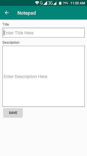 Simple Notepad Screenshot 1
