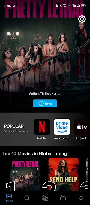 Zelivonic Watch HD Movies & TV Screenshot 0