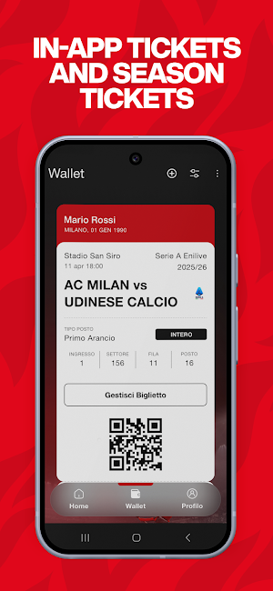 AC Milan MyTickets Screenshot 1