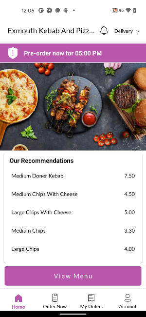 Exmouth Kebab And Pizza House Screenshot 1