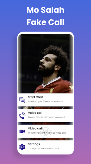 Mo Salah Fake Video Call Screenshot 0