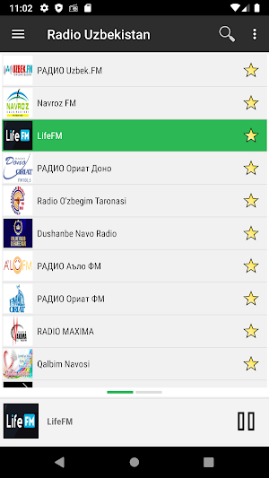 RADIO UZBEKISTAN : Online Uzbekistan radios Screenshot 1