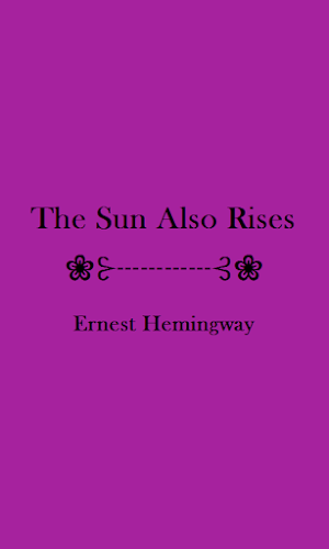 The Sun Also Rises - eBook Screenshot 0