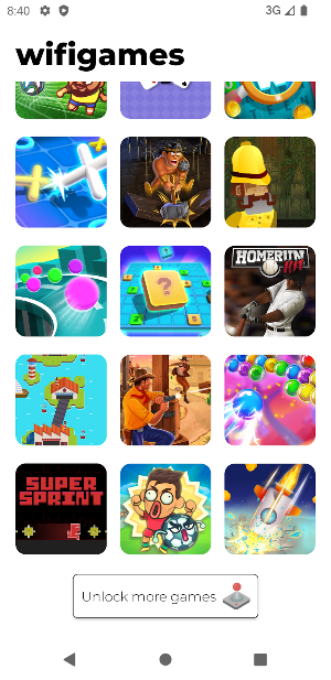wifigames : endless fun Screenshot 3