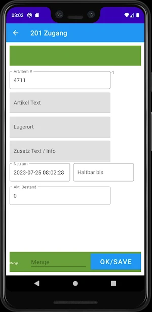 AE Donxie Inventory App Screenshot 2