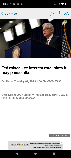The Moscow-Pullman Daily News Screenshot 3