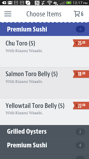 EMC Seafood Screenshot 2