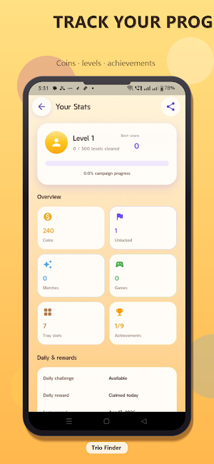 Trio Finder Screenshot 0