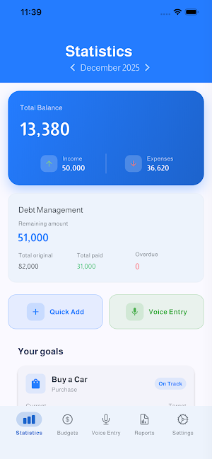 Keeper - Finance Manager Screenshot 0