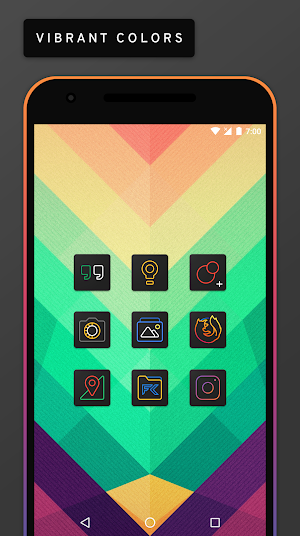 Neon Lit Icon Pack Screenshot 0