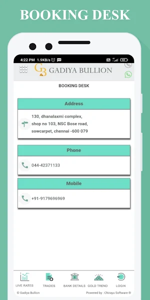 Gadiya Bullion Screenshot 2