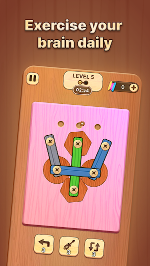 Wood & Bolts - Screw Master Screenshot 3