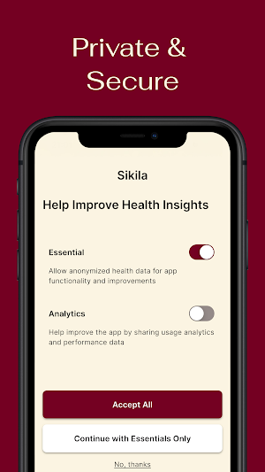 Sikila・Sickle Cell Companion Screenshot 2