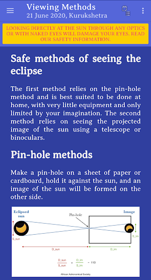 Annular Solar Eclipse Screenshot 2
