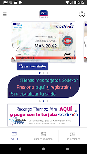 Sodexo Club MX Screenshot 0